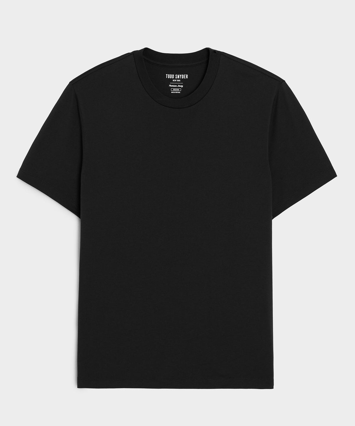Todd Snyder Premium Jersey Tee - Black