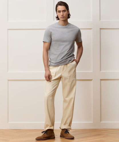 Todd Snyder Premium Jersey Tee - Grey Heather