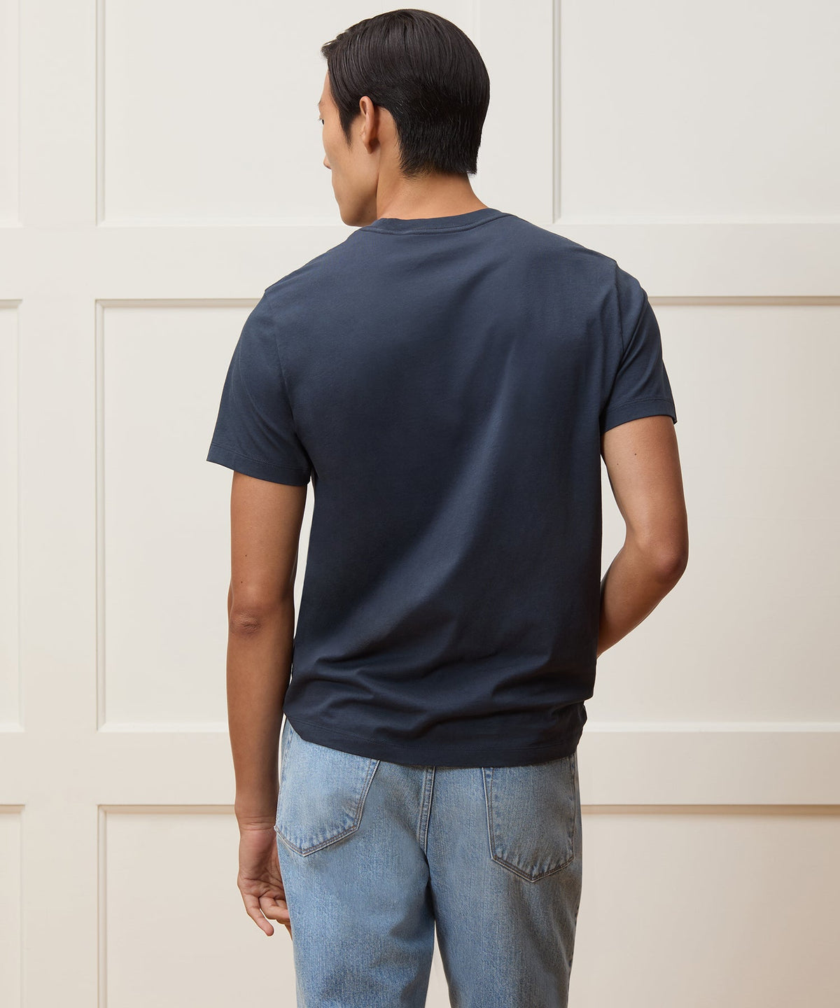 Todd Snyder Premium Jersey Tee - Navy