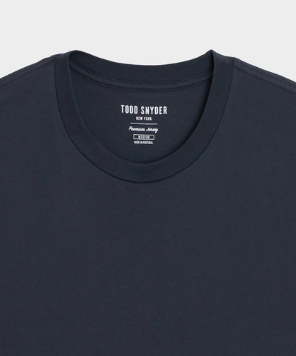 Todd Snyder Premium Jersey Tee - Navy