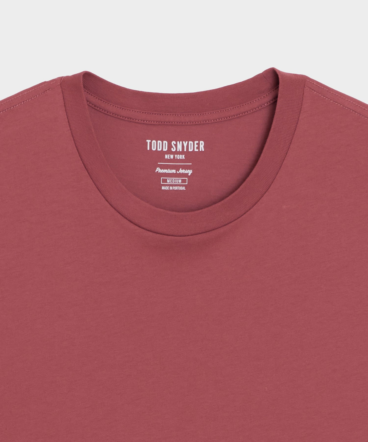 Todd Snyder Premium Jersey Tee - Rambling Rose