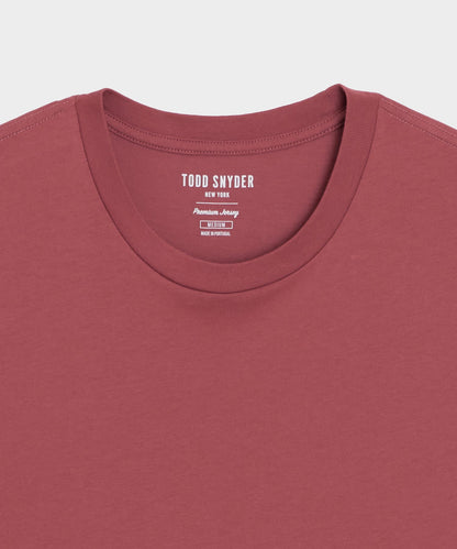 Todd Snyder Premium Jersey Tee - Rambling Rose