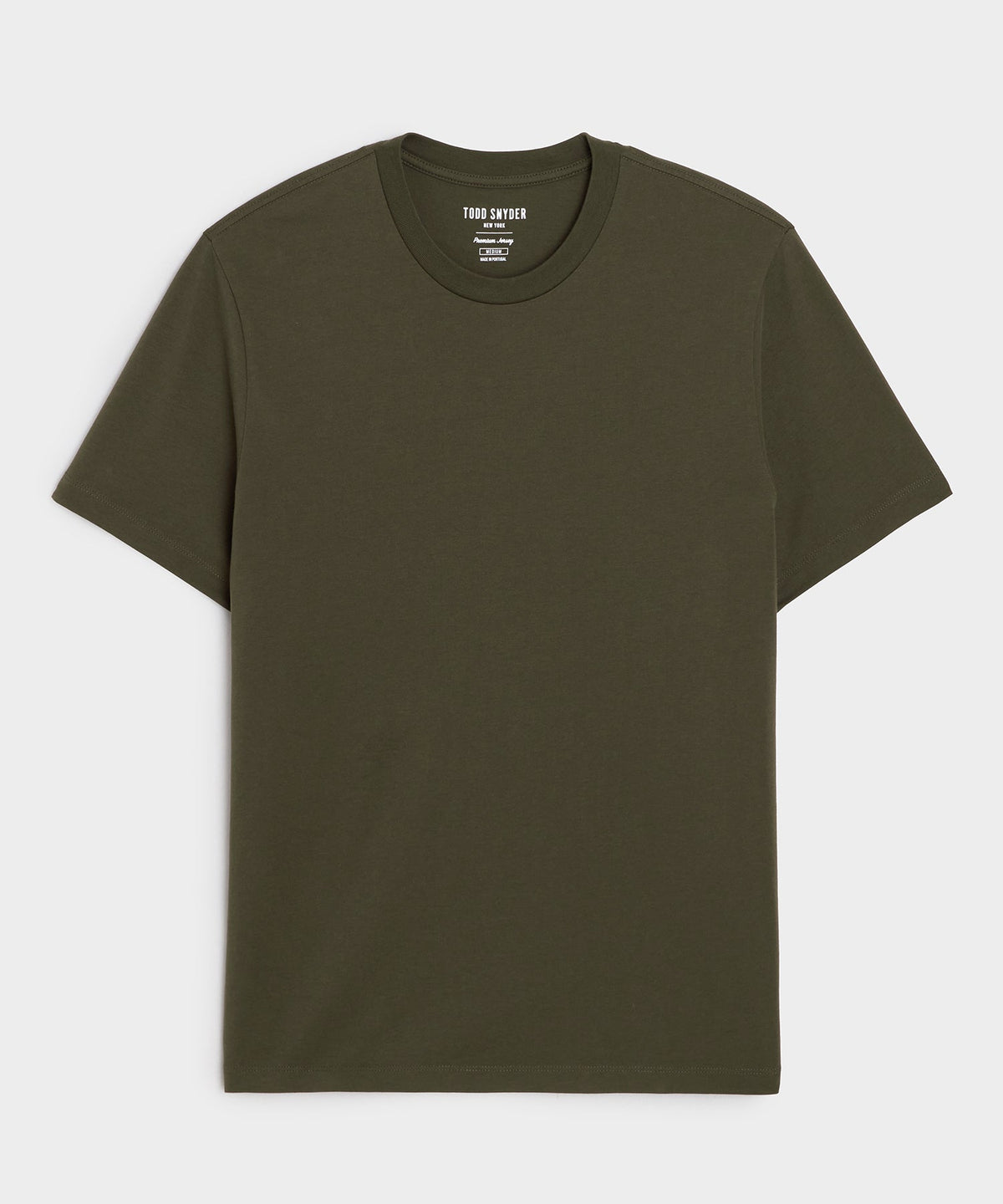 Todd Snyder Premium Jersey Tee - Snyder Olive