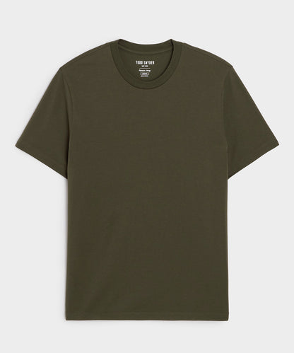 Todd Snyder Premium Jersey Tee - Snyder Olive