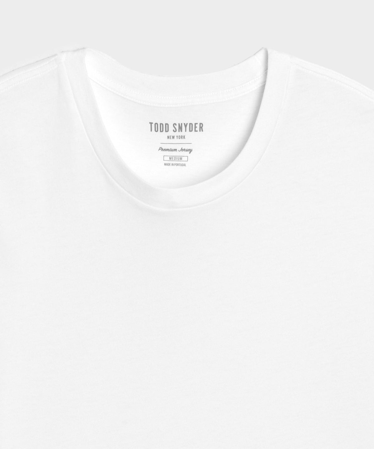 Todd Snyder Premium Jersey Tee - White