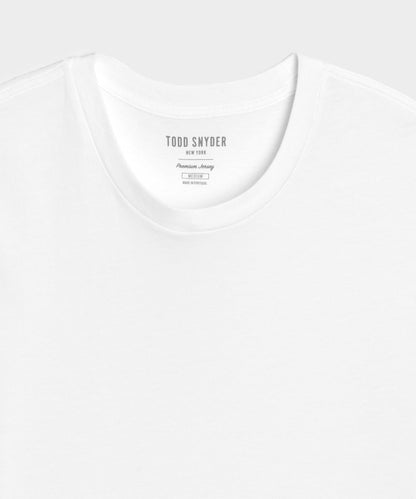Todd Snyder Premium Jersey Tee - White