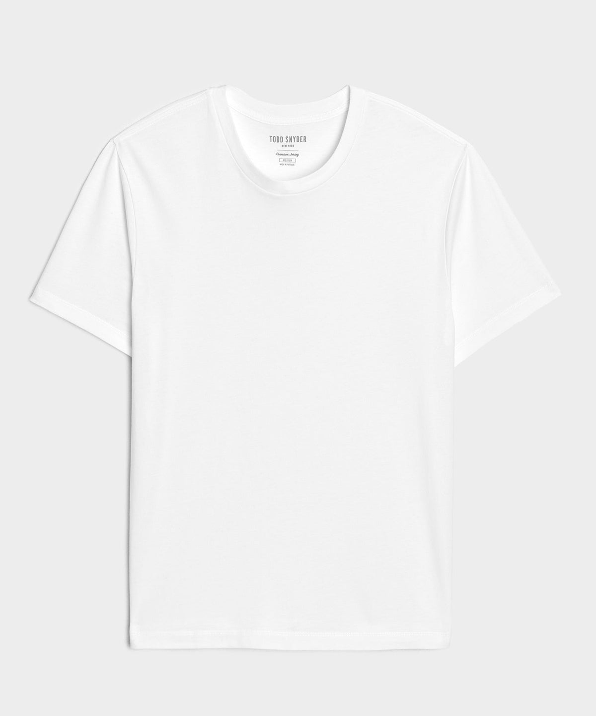Todd Snyder Premium Jersey Tee - White