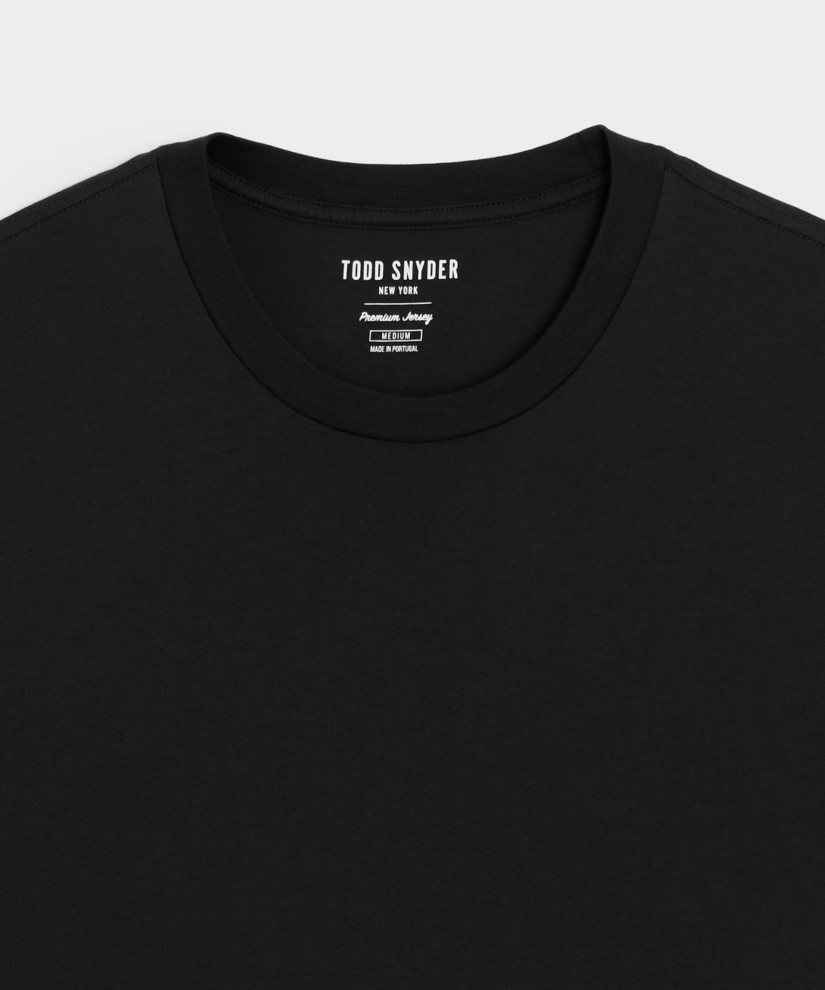 Todd Snyder Premium Jersey Tee - Black