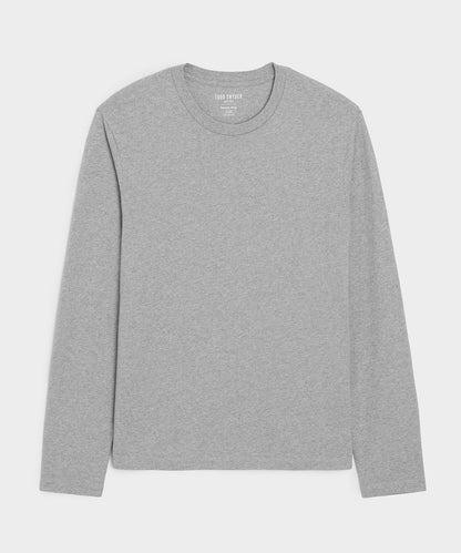 Todd Snyder Premium Jersey Tee - Grey Heather