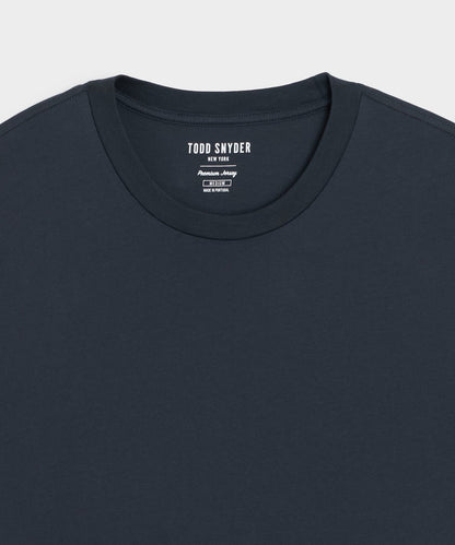 Todd Snyder Premium Jersey Tee - Navy