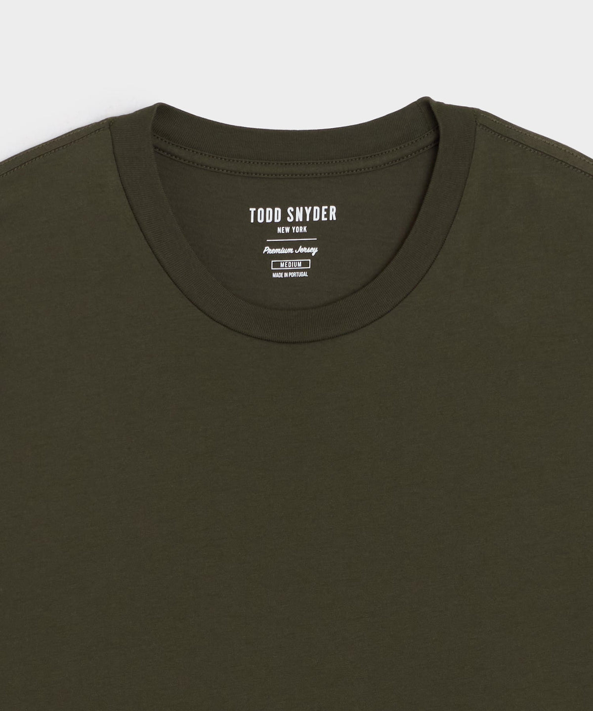 Todd Snyder Premium Jersey Tee - Snyder Olive