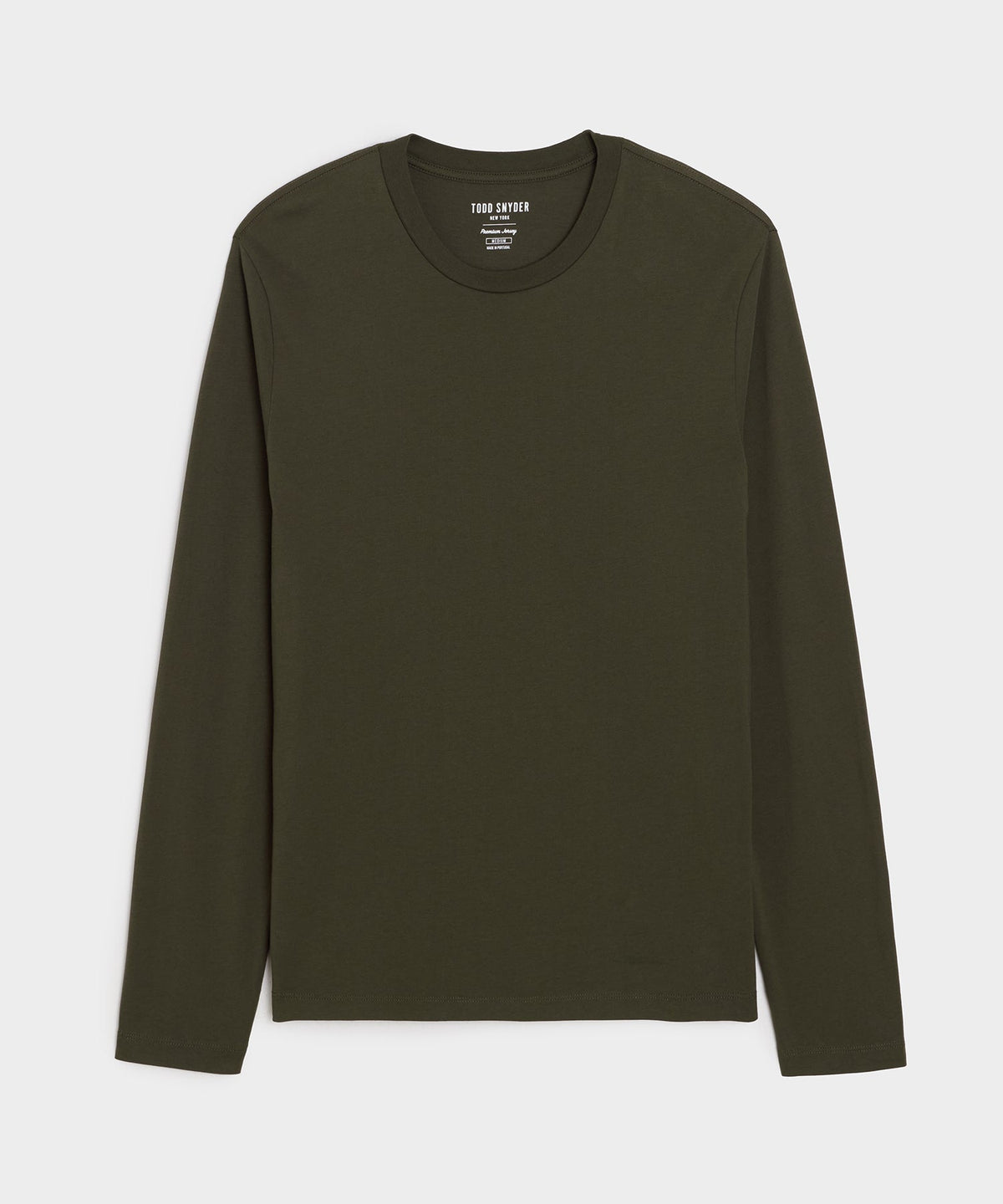 Todd Snyder Premium Jersey Tee - Snyder Olive