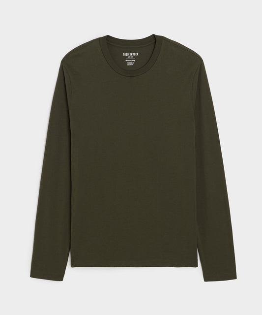 Todd Snyder Premium Jersey Tee - Snyder Olive
