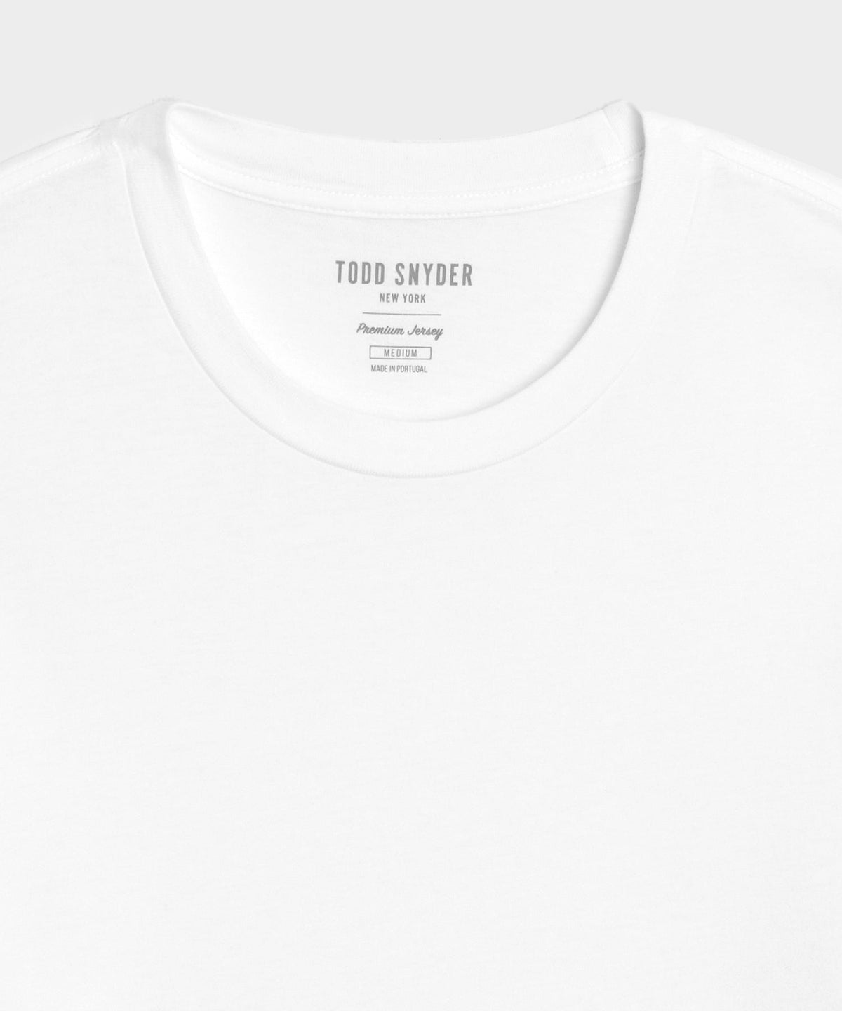 Todd Snyder Premium Jersey Tee - White