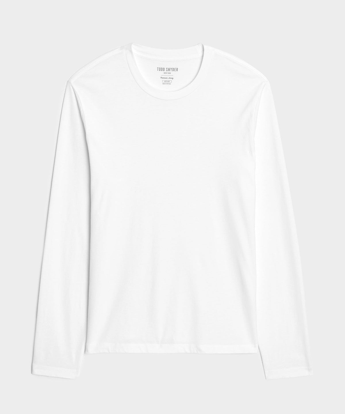 Todd Snyder Premium Jersey Tee - White