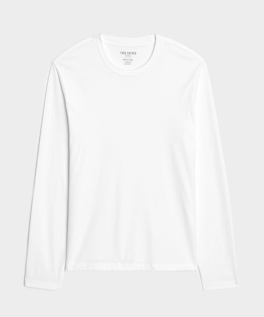 Todd Snyder Premium Jersey Tee - White