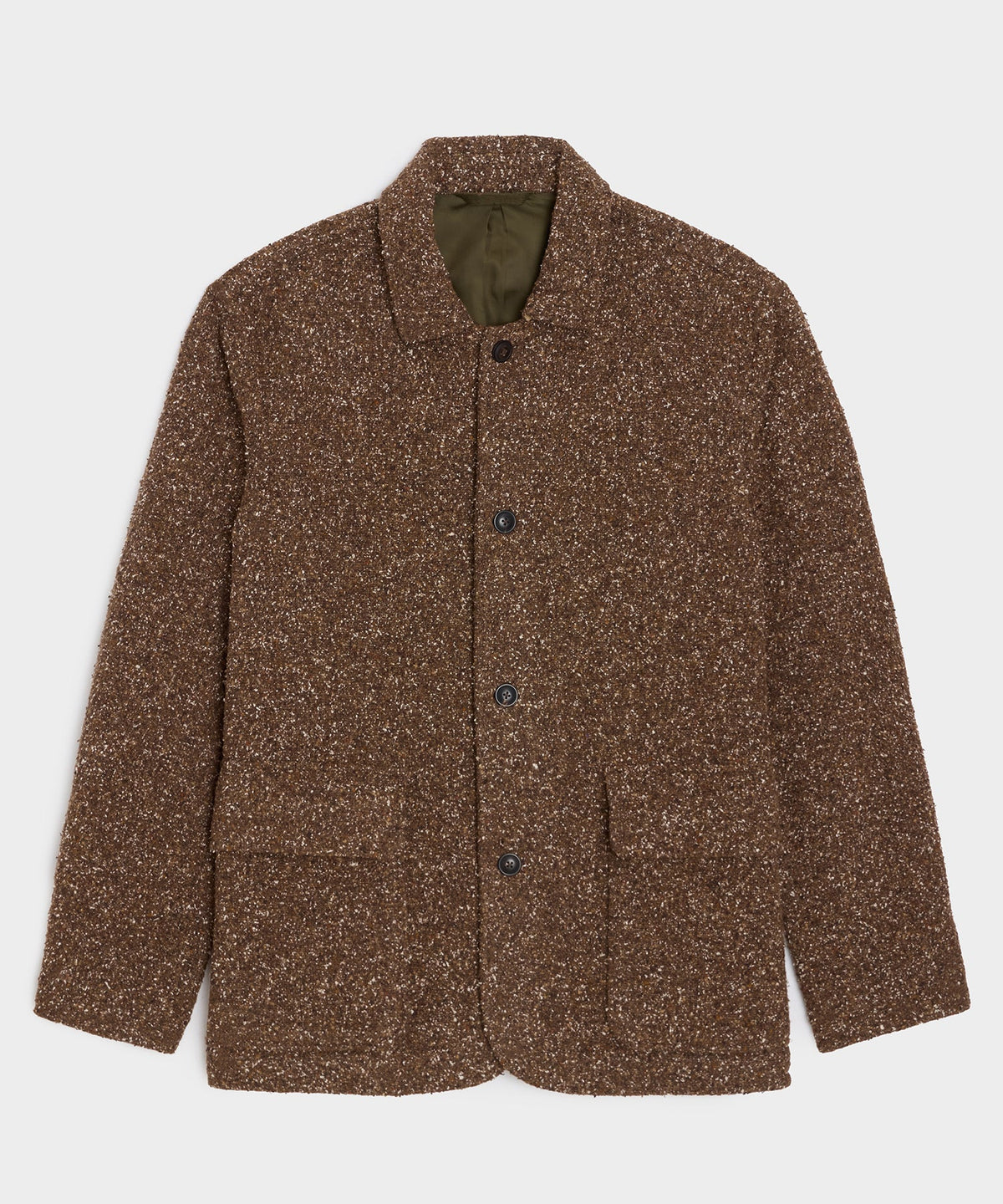 Todd Snyder Italian Wool Walking Jacket - Brown