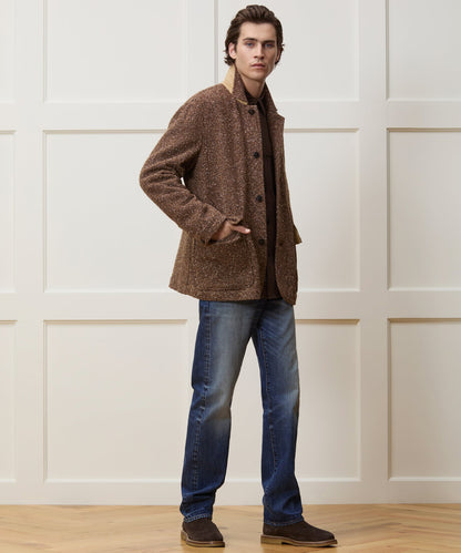 Todd Snyder Italian Wool Walking Jacket - Brown