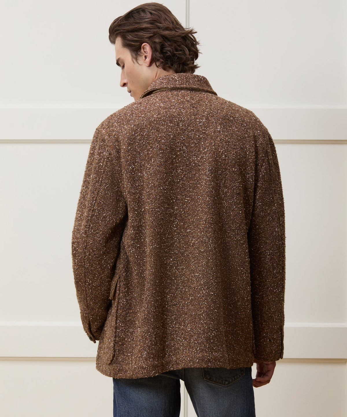 Todd Snyder Italian Wool Walking Jacket - Brown