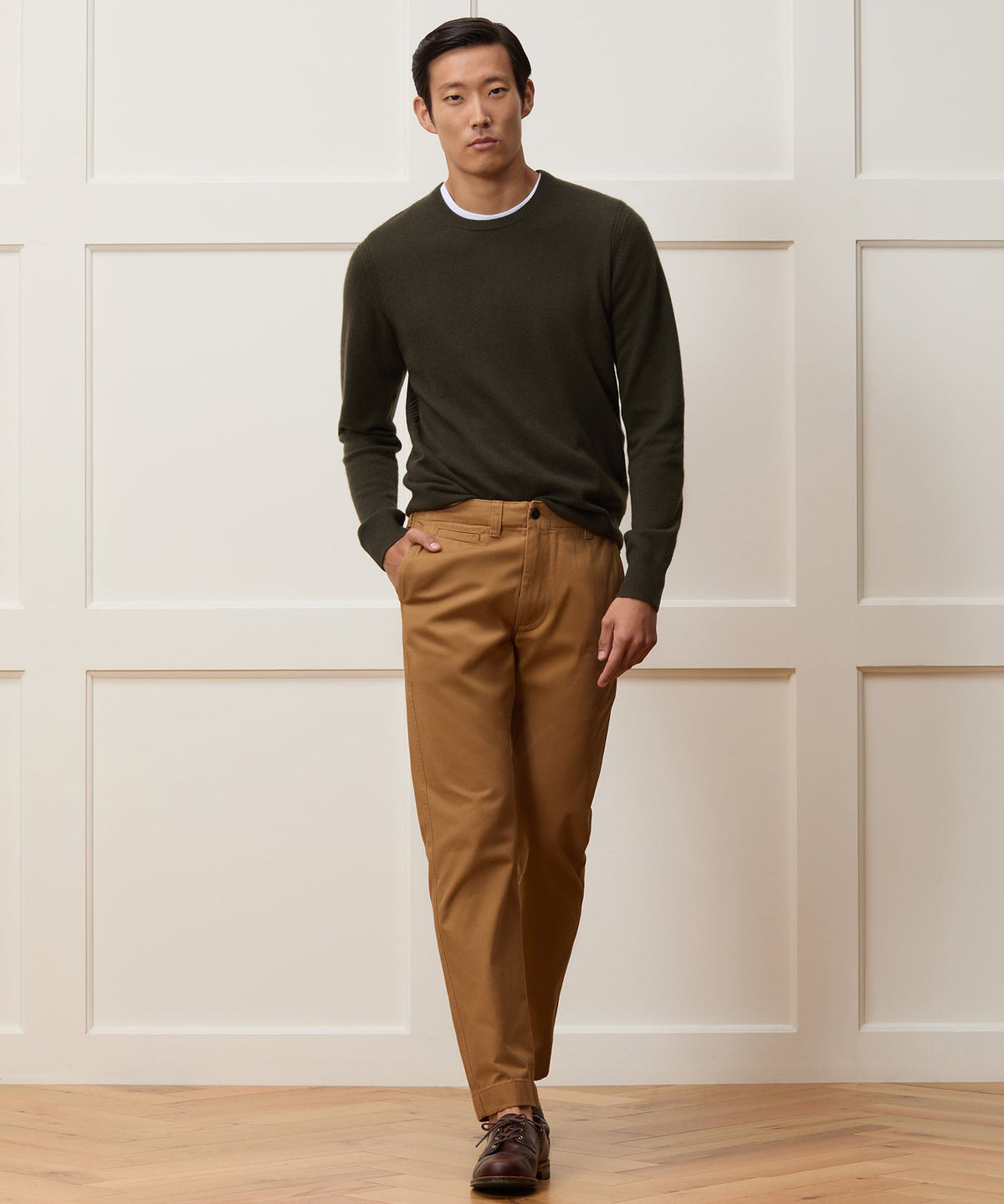 Todd Snyder Straight Fit Favorite Chino - British Khaki