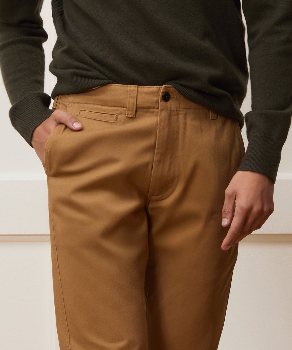 Todd Snyder Straight Fit Favorite Chino - British Khaki