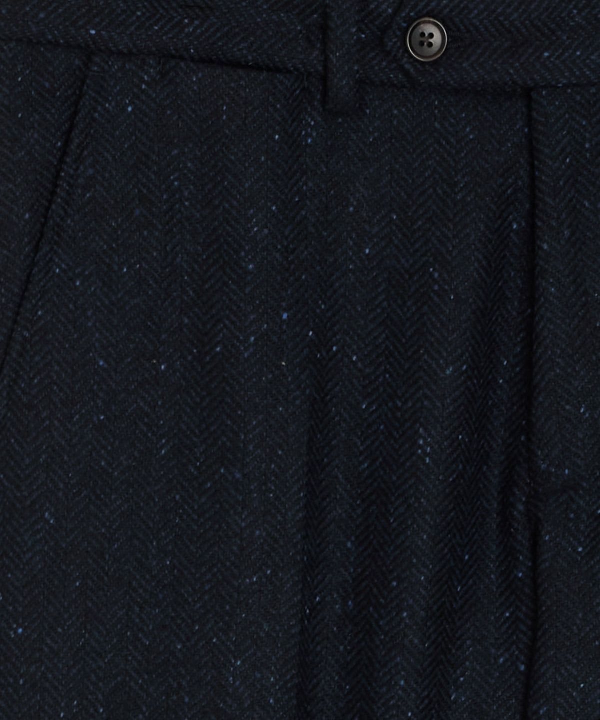 Todd Snyder Italian Donegal Herringbone Sutton Trouser - Navy