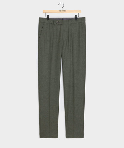 Todd Snyder Italian Flannel Sutton Trouser - Oak Moss