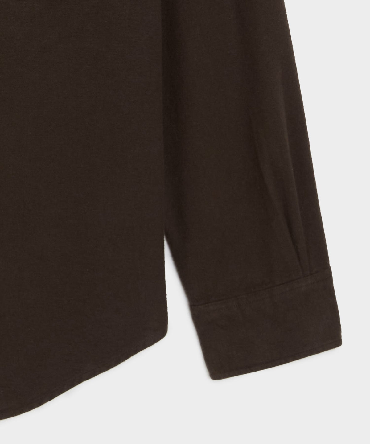 Todd Snyder Chamois Cape Shirt - Peppercorn