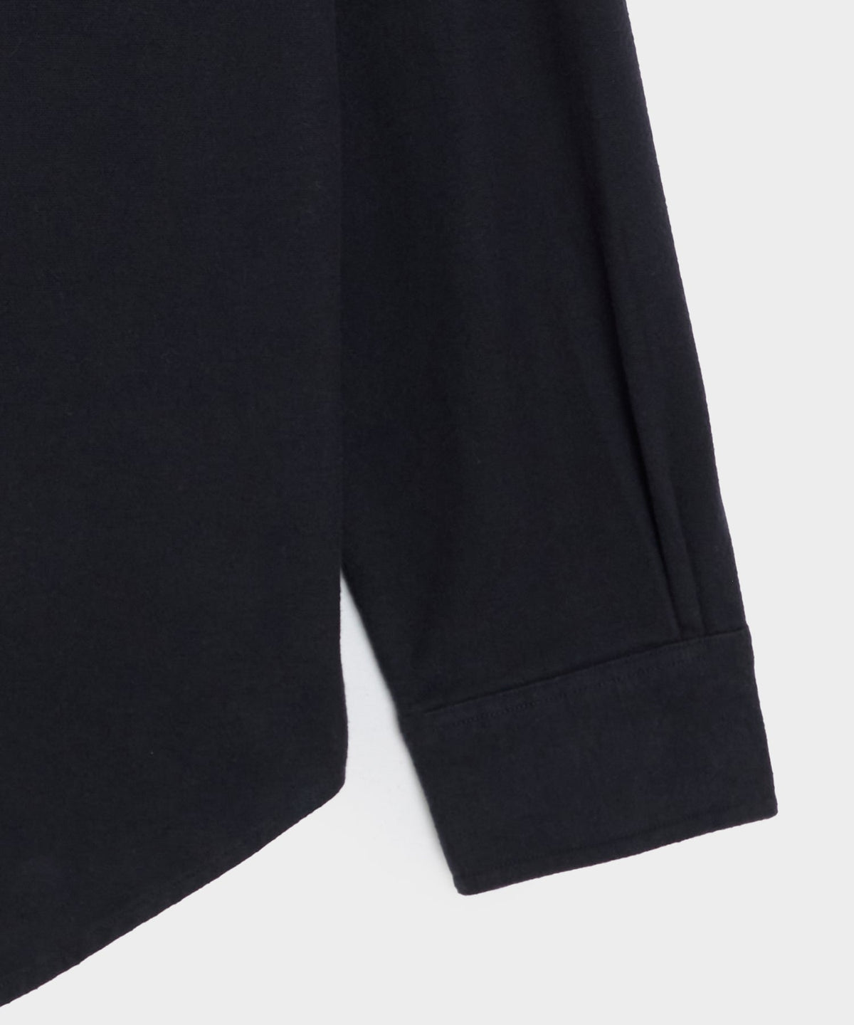 Todd Snyder Chamois Cape Shirt - Captain Navy