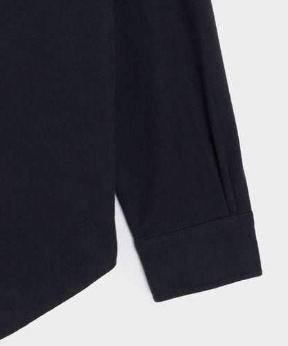 Todd Snyder Chamois Cape Shirt - Captain Navy