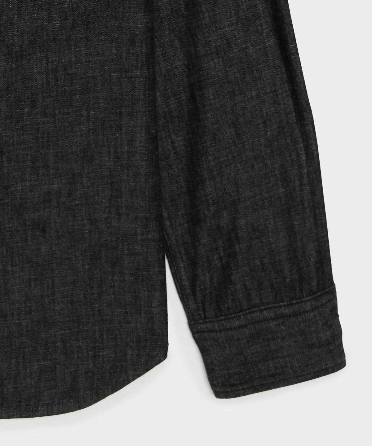 Todd Snyder Denim Cape Shirt - Black
