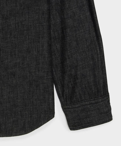 Todd Snyder Denim Cape Shirt - Black
