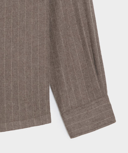 Todd Snyder Italian Cashmere Overshirt - Umber