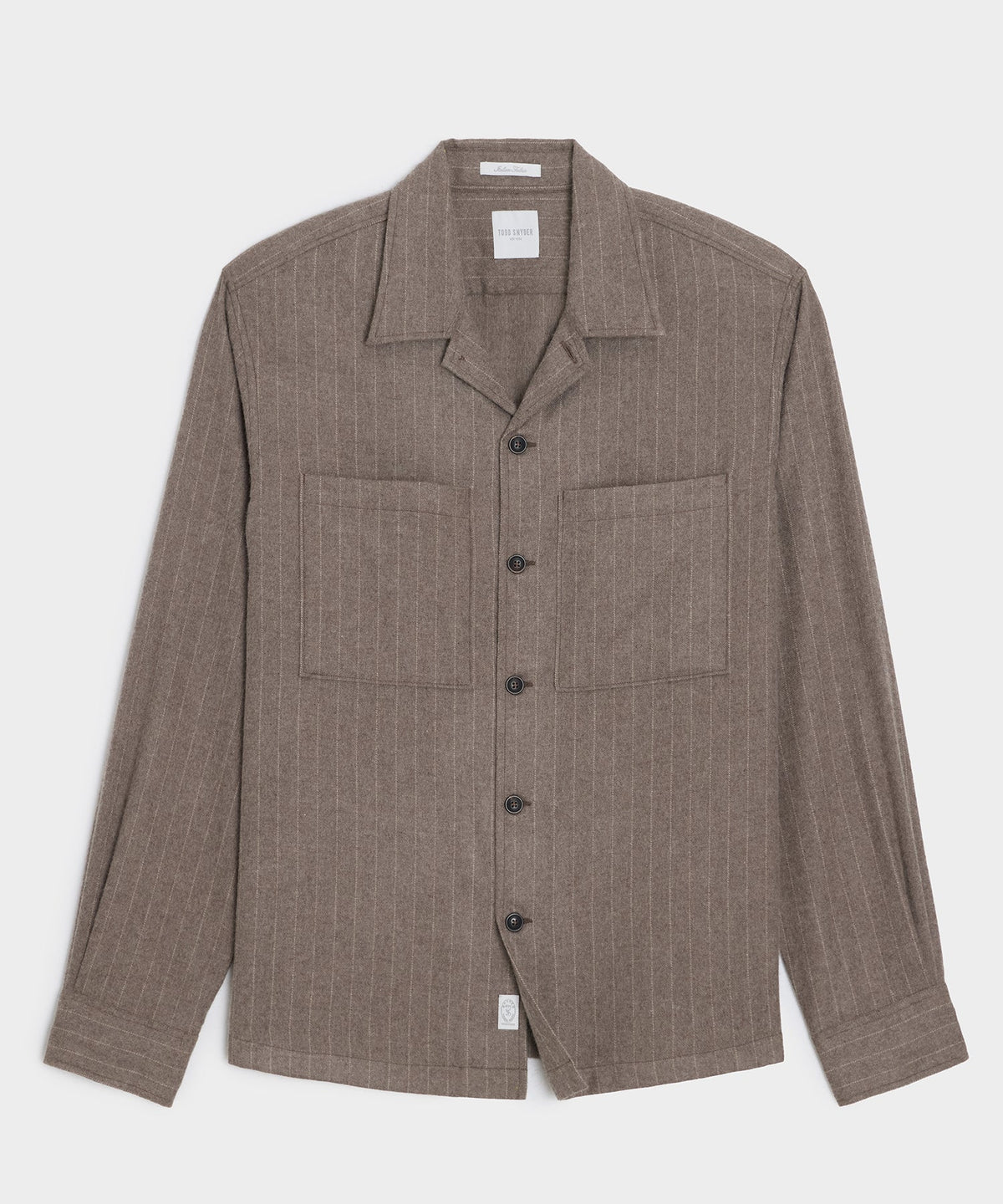 Todd Snyder Italian Cashmere Overshirt - Umber