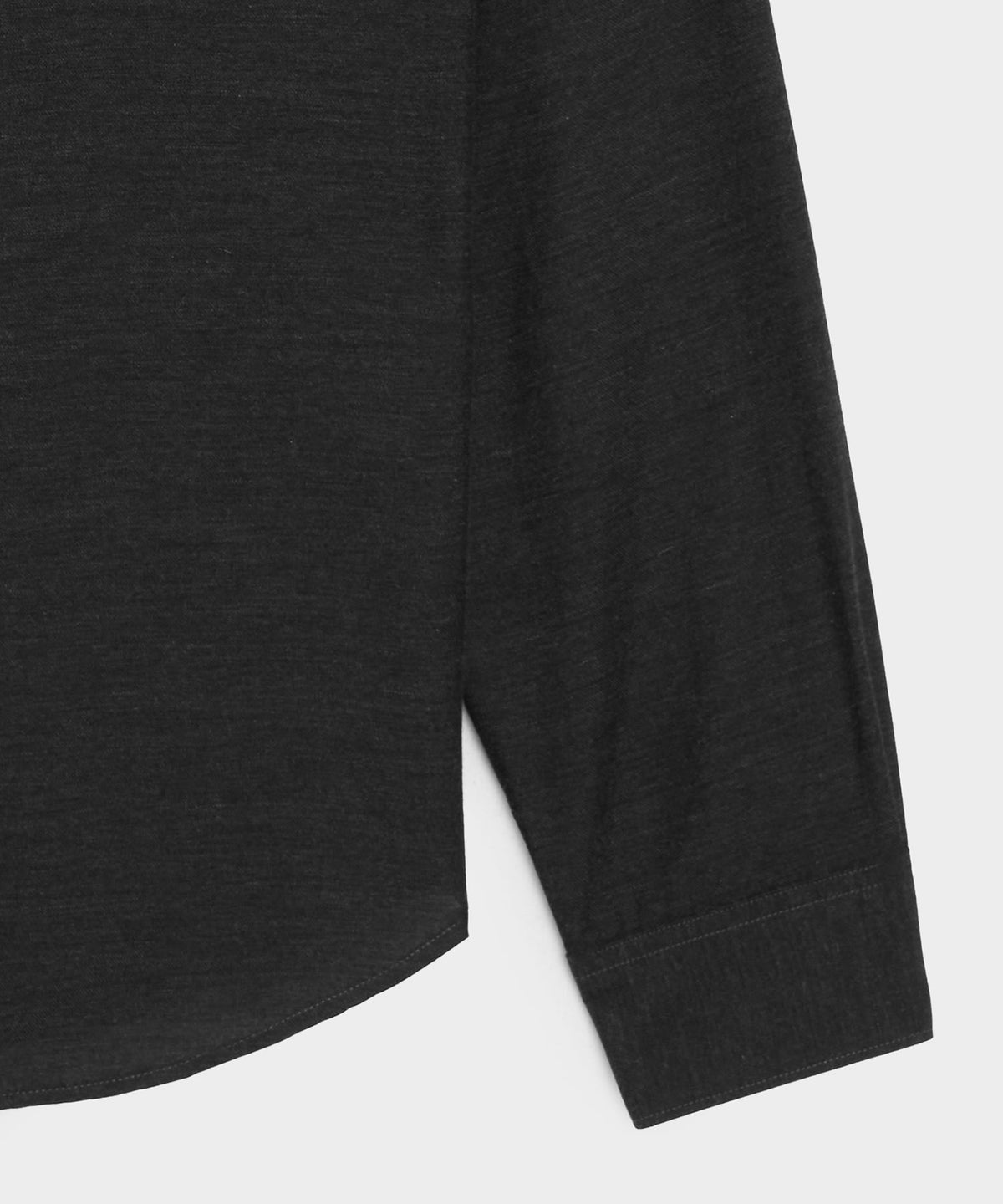 Todd Snyder Cotton-Cashmere Sport Shirt - Black