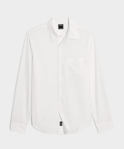 Todd Snyder Cotton-Cashmere Sport Shirt - White