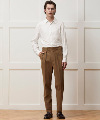 Todd Snyder Cotton-Cashmere Sport Shirt - White