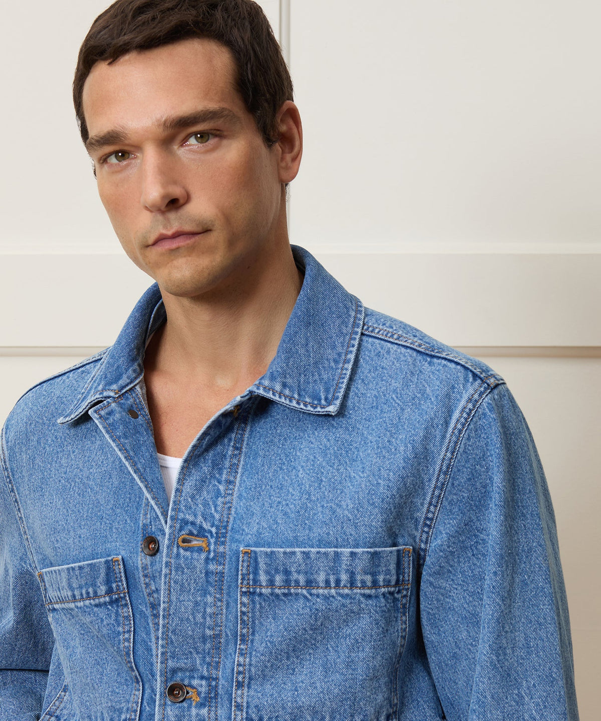 Todd Snyder Boxy Denim Jacket - Vintage Blue