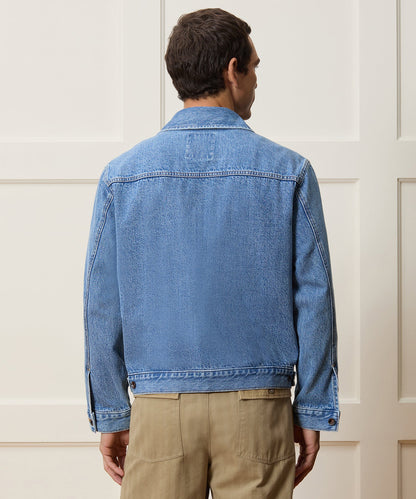 Todd Snyder Boxy Denim Jacket - Vintage Blue