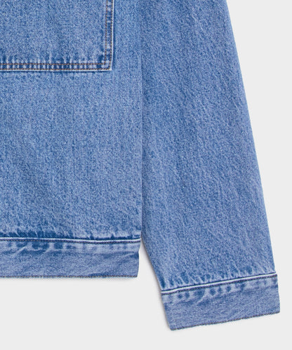 Todd Snyder Boxy Denim Jacket - Vintage Blue