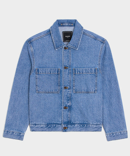 Todd Snyder Boxy Denim Jacket - Vintage Blue