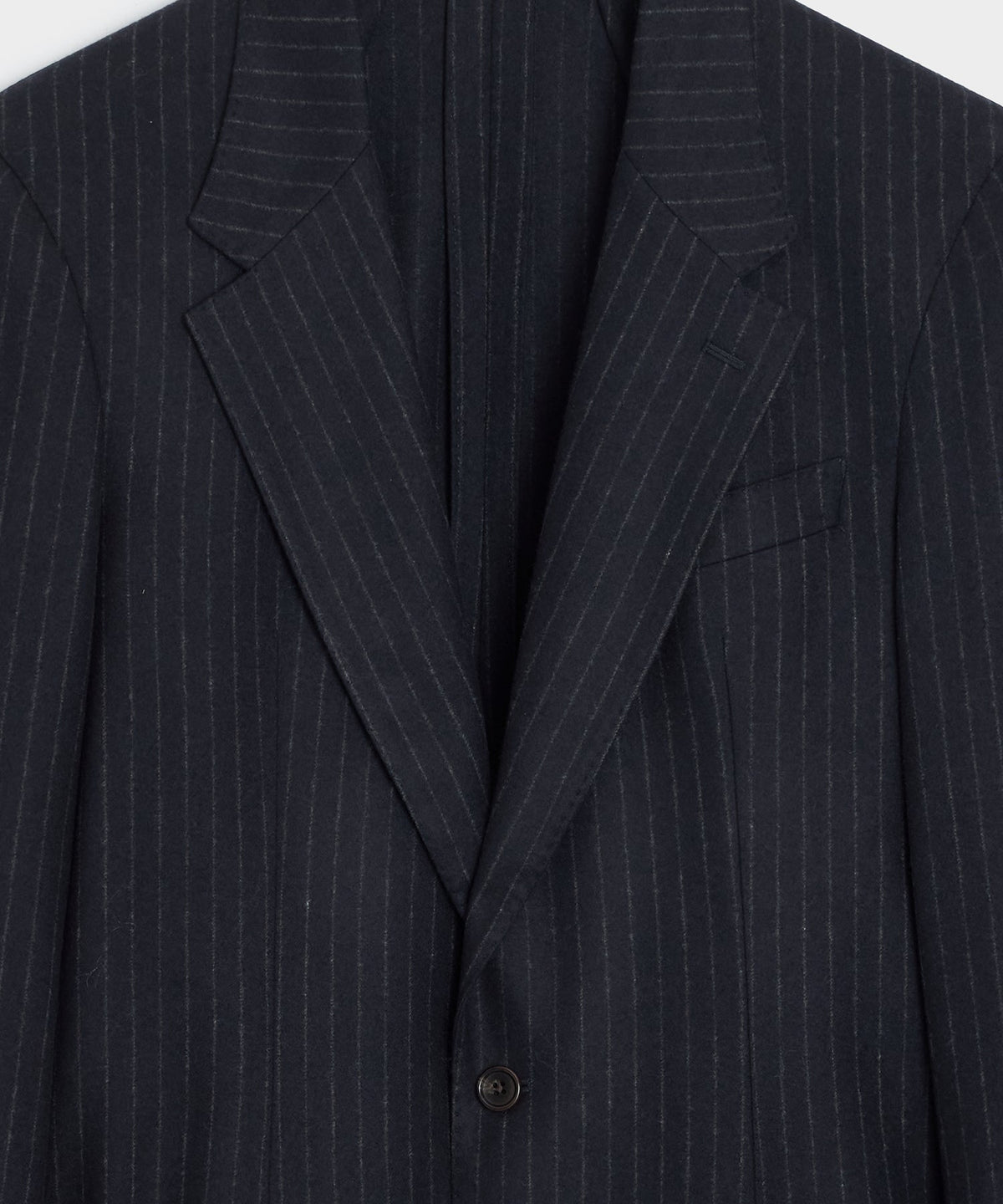 Todd Snyder Italian Flannel Pinstripe Wythe Sport Coat - Navy