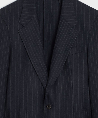 Todd Snyder Italian Flannel Pinstripe Wythe Sport Coat - Navy
