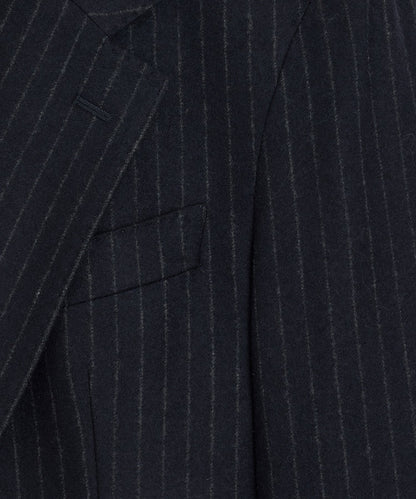 Todd Snyder Italian Flannel Pinstripe Wythe Sport Coat - Navy