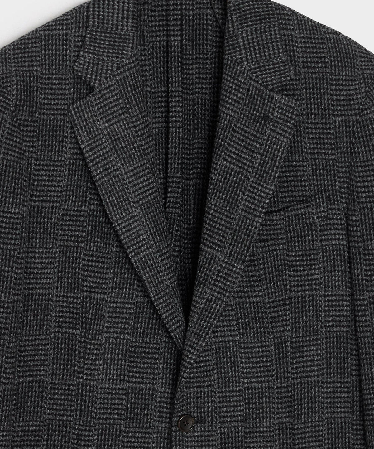 Todd Snyder Italian Wool Glen Plaid Sport Coat - Grey