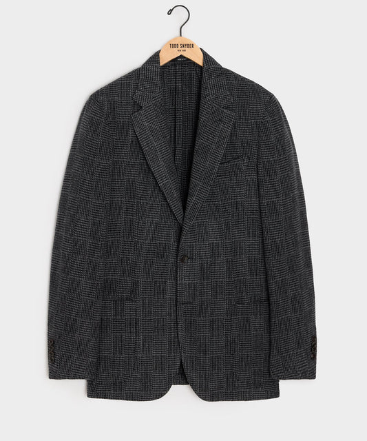 Todd Snyder Italian Wool Glen Plaid Sport Coat - Grey