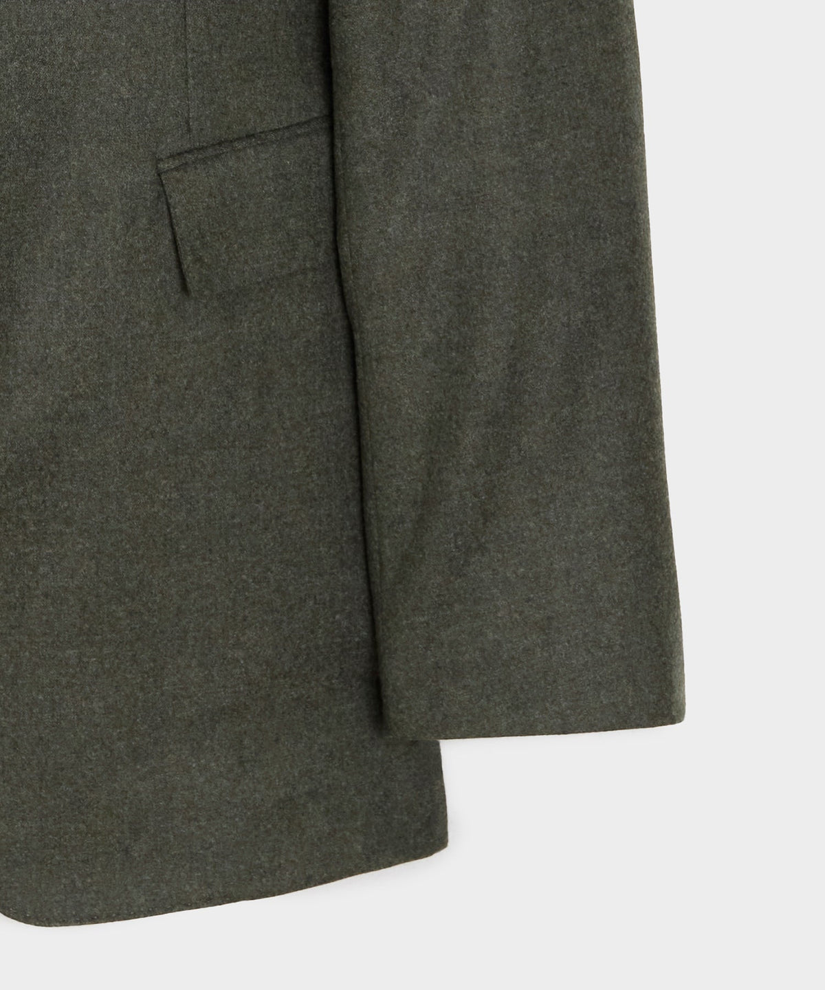 Todd Snyder Italian Flannel Sutton Jacket - Oak Moss