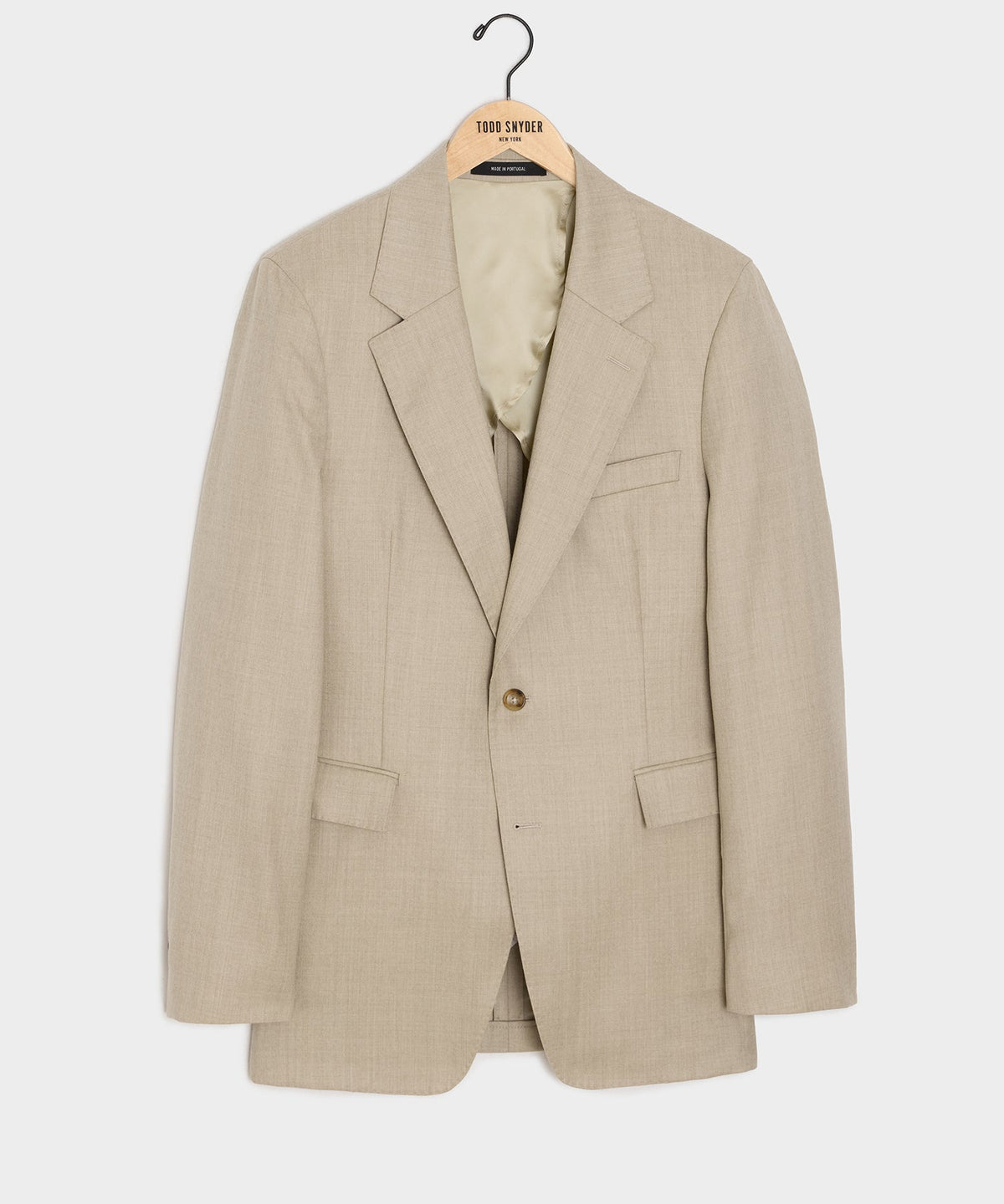 Todd Snyder Italian Flannel Sutton Jacket - Oatmeal