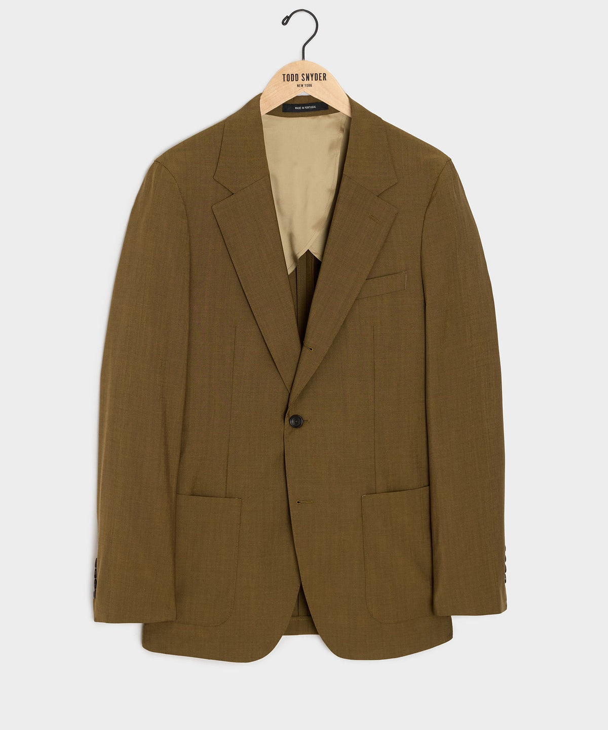 Todd Snyder Italian Mohair Madison Jacket - Gold