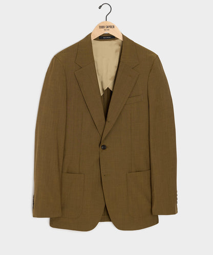 Todd Snyder Italian Mohair Madison Jacket - Gold